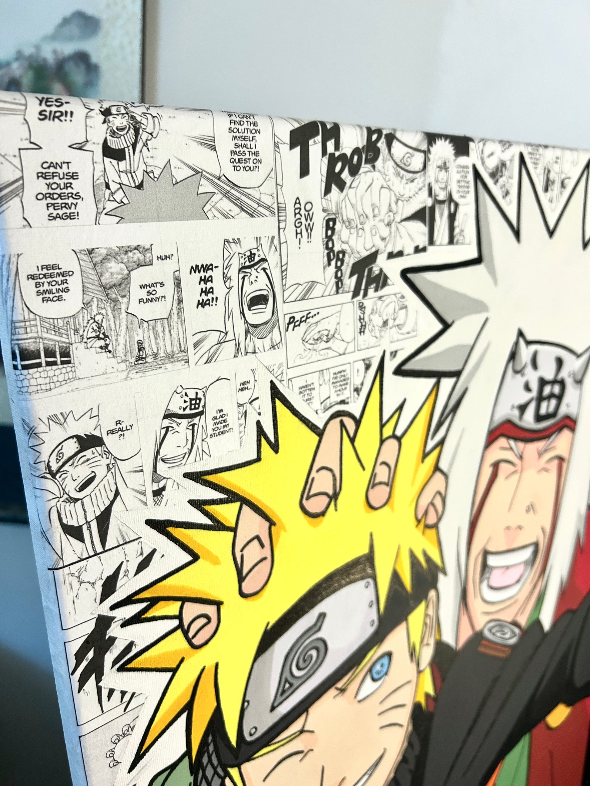 Naruto x Jiraiya Painting